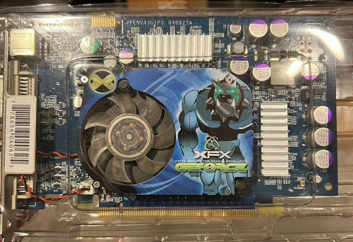 shadybast76's tweet photo. Came across this old gem today while cleaning out some old PC stuff.  A lot of hours and games out in on this bad boy @nvidia @NVIDIAGeForce #gammer #gaming #NVIDIA https://t.co/XP4UhAGr31