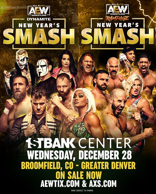 paulielipman's tweet photo. TONIGHT!! First live wrestling event I've been to in a loong time. #AEWDynamite #AEWRampage https://t.co/xDvhRYCEVQ