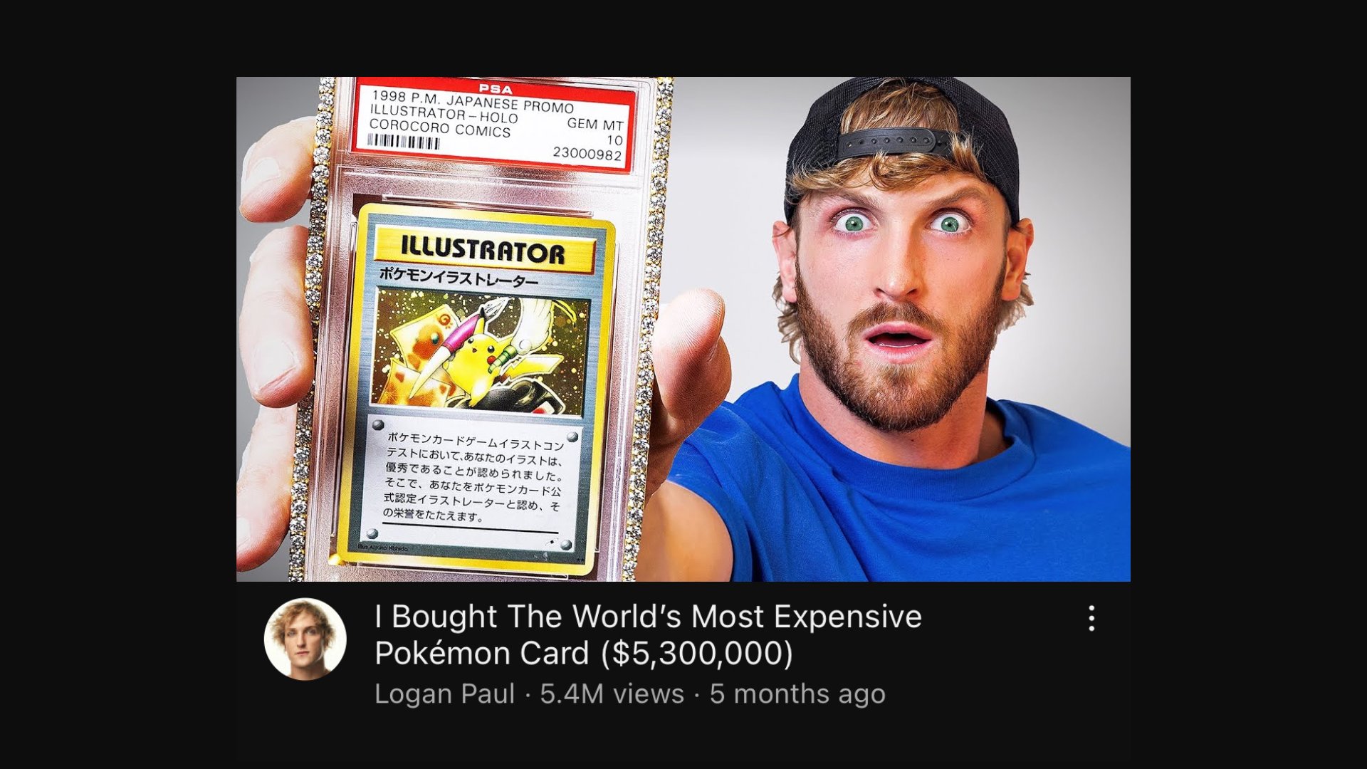 I Bought The World's Most Expensive Pokémon Card ($5,300,000) 