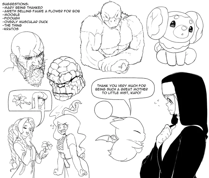 Pаtreоn sketch suggestions 