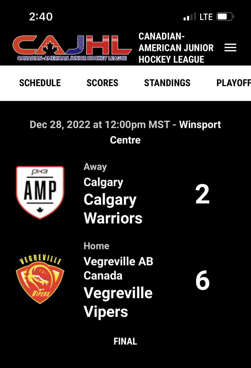 Good job Vipers