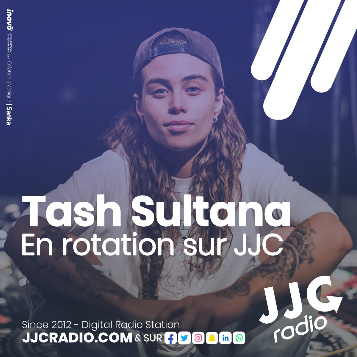 #Tash est en rotation sur JJC RADIO

Pour l'écouter:
jjcradio.com

<a href="/TASHSULTANAA/">TASH SULTANA</a>