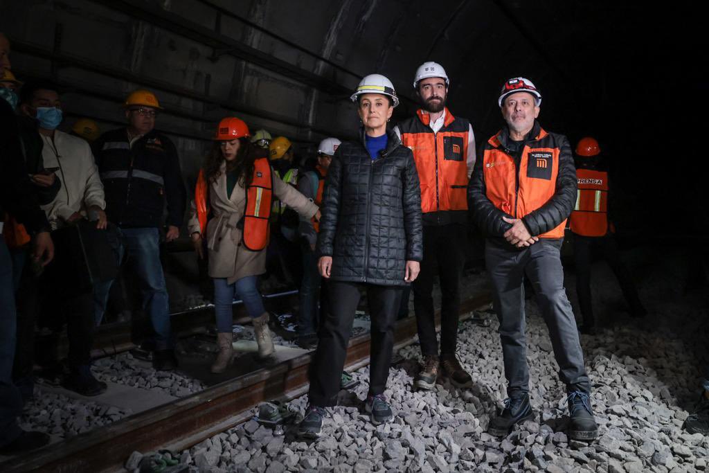 Claudiashein's tweet image. Les informo que a partir del 15 de enero reiniciará operaciones el tramo subterráneo de la Línea 12 de Mixcoac a Atlalilco. 

La rehabilitación se realizó con estricto apego a las recomendaciones del Comité Técnico Asesor por lo que se ofrecerá un servicio seguro a l@s usuarios.