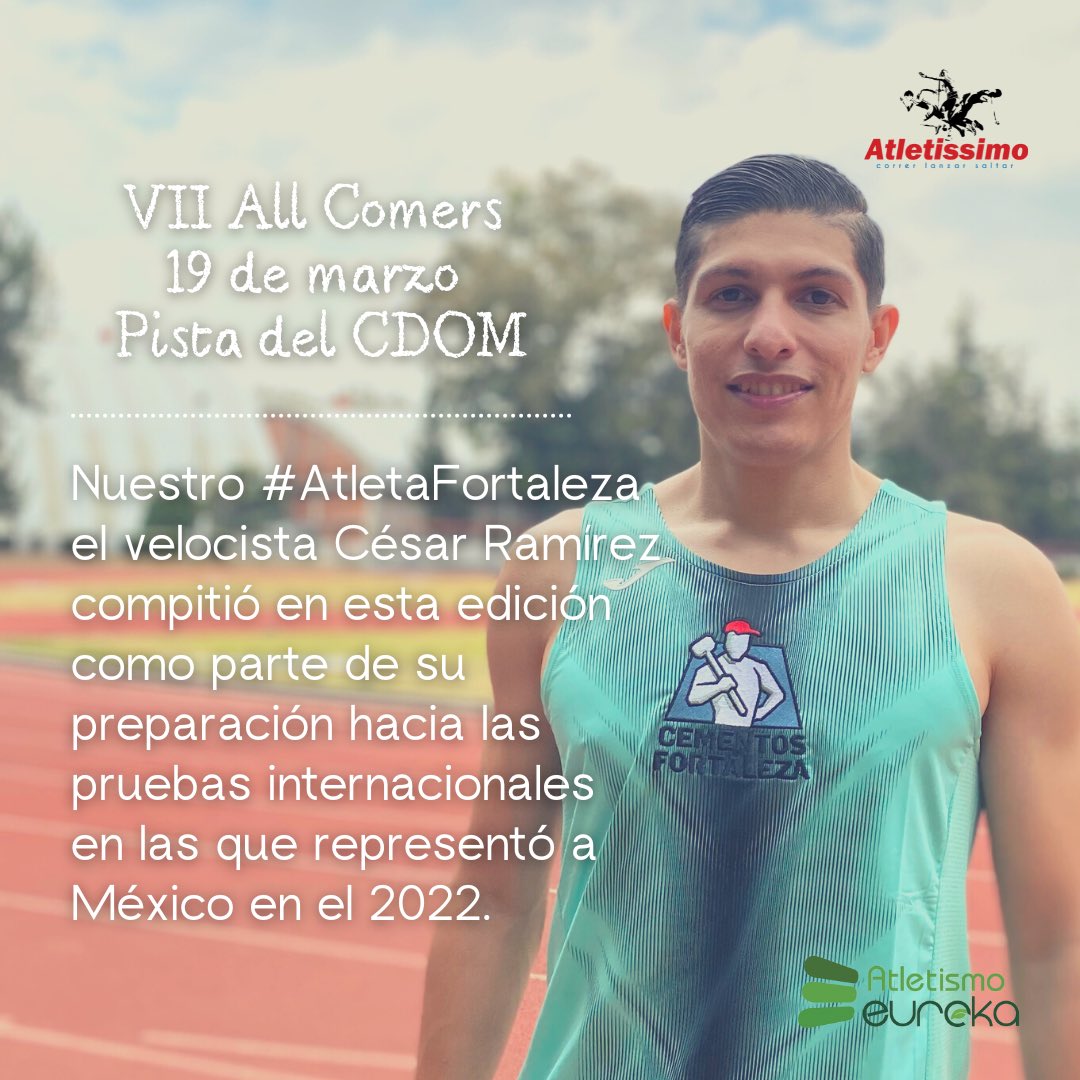 atletissimo_mx's tweet photo. ✨¡GRACIAS POR BRINDARNOS TÚ ESFUERZO!✨

2022 fue el 1er año en que vivimos la ‘nueva normalidad’ tras la pandemia por COVID-19. En Atletissimo México convocamos a siete eventos de pista y campo donde convivieron y compitieron clubes de más de 20 entidades de nuestro país😀🙌🏽 https://t.co/pqPYgyHTFL