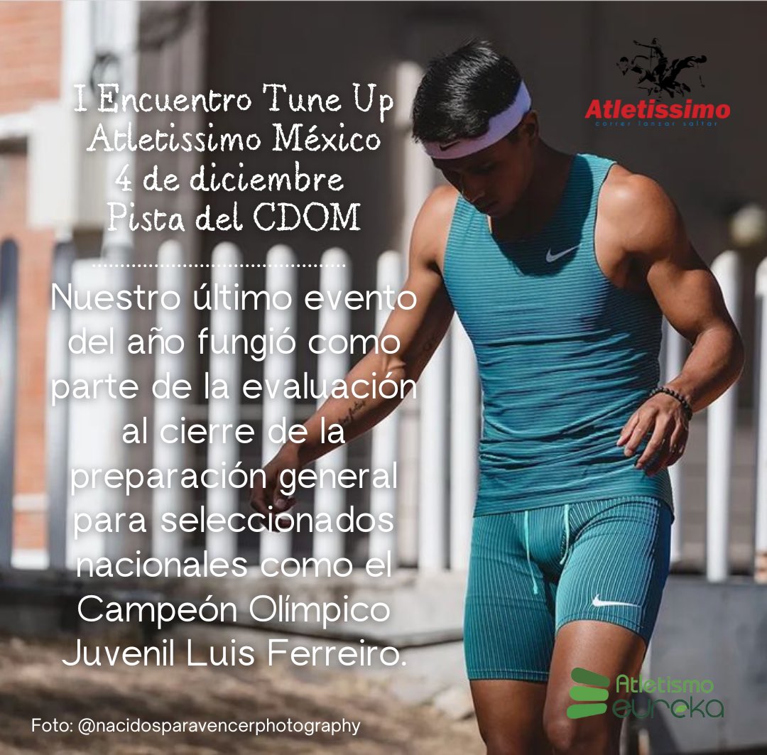atletissimo_mx's tweet photo. Luego de este breve recuento, les mandamos los deseos de vernos en 2023 con muchos más eventos y reunirnos entre esfuerzo, apoyo y aprendizajes.

🤩😊🤗🙌🏽✨🇲🇽 https://t.co/ysabUTQPHn