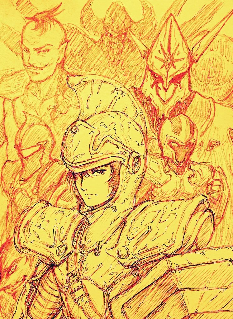 「#今年も残りわずかなのでお気に入りの4枚を貼る流行りの作品を追ってファンアートを」|ヘイカのイラスト