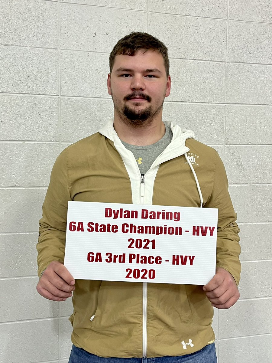 Added 1 to the SVHS Wrestling HOF today. I was after him his first two years of HS, but he finally succumbed to Frankie McKeown. Dylan Daring is now an OL for Harding University, majoring in Computer Engineering! <a href="/SeWrestle/">SEWrestle</a> <a href="/jefcoedathletic/">JEFCOED Athletics</a> <a href="/alahswrestling/">Alabama High School Wrestling</a>  <a href="/pabloelpunisher/">Alabama Wrestling Forums</a>