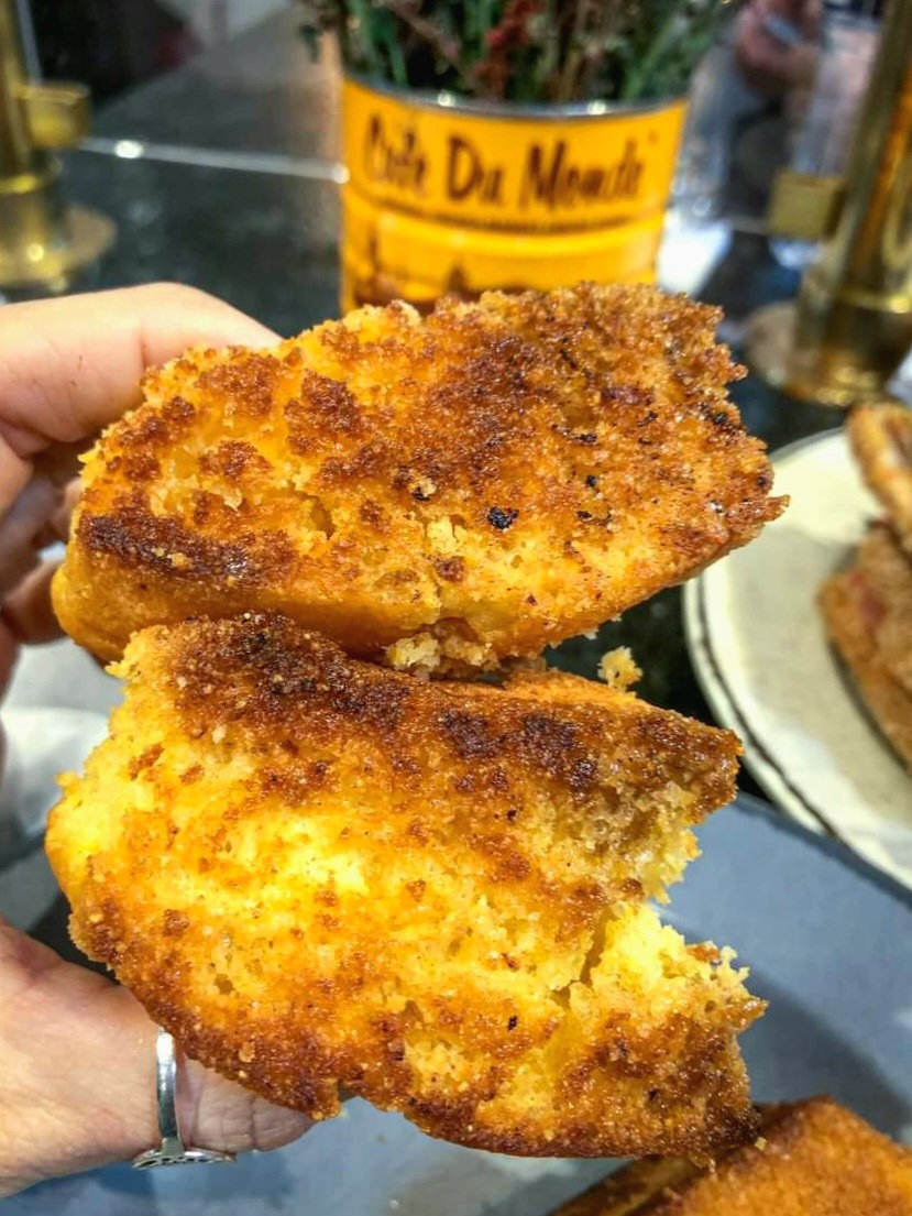 BecksCajunCafe's tweet photo. We like to grill you...our cornbread that is.
The caramelized sear brings the sweetness within, making our delicious little loaves even better!
๐ธ: @happywholemama #EatAtBecks #grilledcornbread #foodies #food #love https://t.co/Vnby6Z3zeq