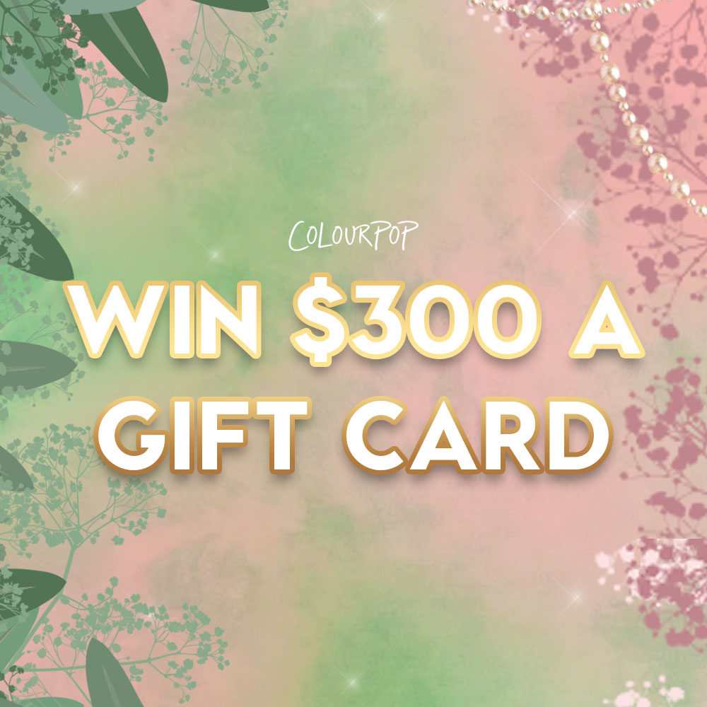 ColourPop Cosmetics (@colourpopco) on Twitter photo #GIVEAWAY 💚 Prepping for the new year with a giveaway!! 🎉 THREE lucky winners will receive a $300 e-gift card to colourpop.com 💳
HOW TO ENTER:
1. Follow <a href="/ColourPopCo/">ColourPop Cosmetics</a>
2. Like & RT
3. Reply w/ 🌧️ #GIVEAWAY 💚 Prepping for the new year with a giveaway!! 🎉 THREE lucky winners will receive a $300 e-gift card to colourpop.com 💳
HOW TO ENTER:
1. Follow <a href="/ColourPopCo/">ColourPop Cosmetics</a>
2. Like & RT
3. Reply w/ 🌧️