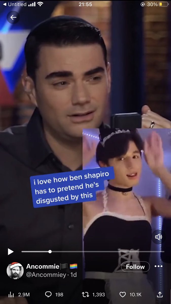 xgkdtidyfygjjg's tweet photo. @jellykeeper Get you a man who looks at you how Ben Shapiro looks at femboys https://t.co/GJHmDiBWBl