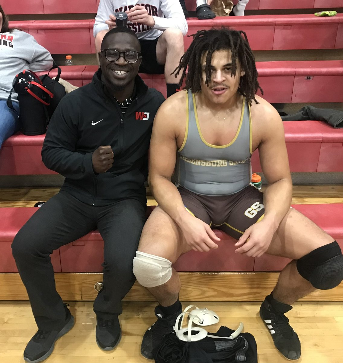 ishbpyn's tweet photo. Had fun wrestling at the Southmoreland Holiday Classic, and earned my first  medal. Thanks to Coach B. for coming to watch. @UncleSonnie https://t.co/WExApTKqNb