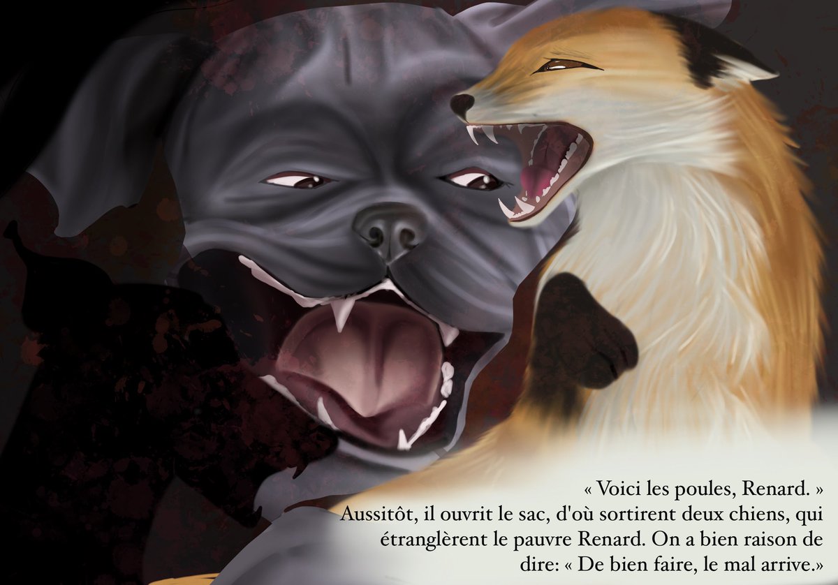 rose_katsu's tweet image. Illustration of « Le Loup Pendu », I did for my art graphic class
Not really satisfied of this one
#traditionalart #traditional #graphicclass #illustration #illustrationartists #illustrationdecontes #conte #story #fox #dogs #lelouppendu