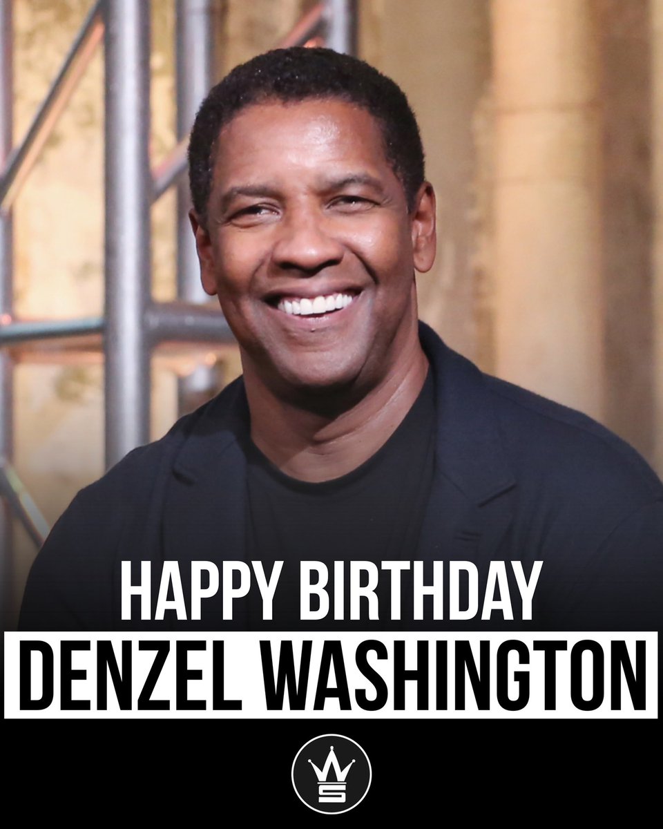WORLDSTAR's tweet photo. Happy Birthday goes out to #DenzelWashington! What’s your favorite movie of his? 👇🎂🎈 https://t.co/fhiyN7d5Ku