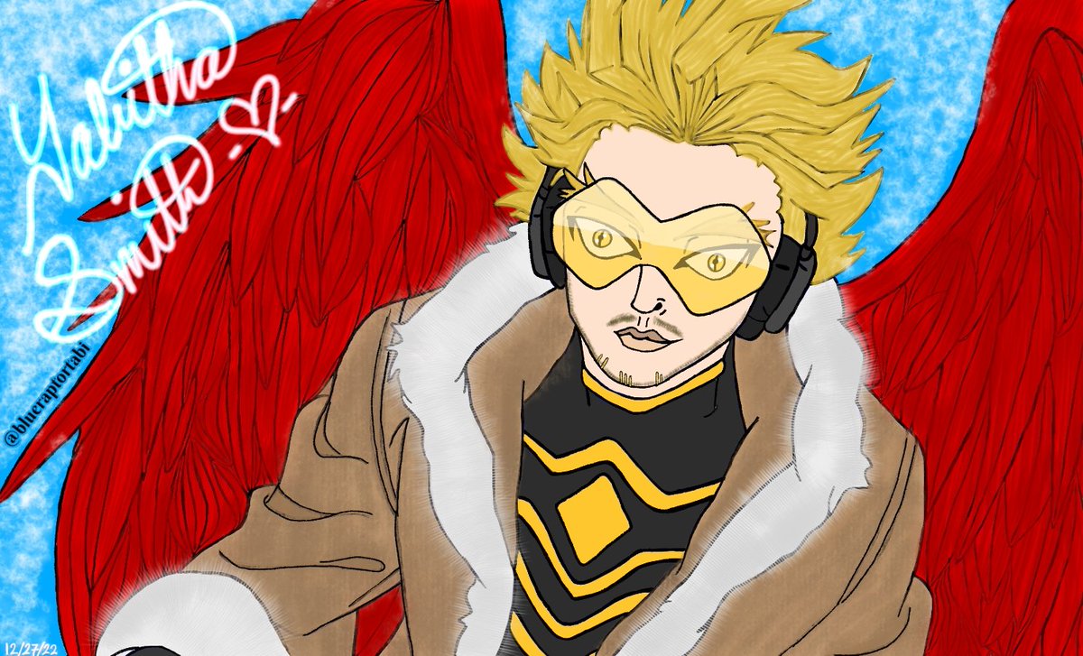 TabiBlue's tweet photo. [My Art] Happy Birthday to the "King of the Clouds" #KeigoTakami aka #Hawks !!🥳🎉🎂🎊🦅❤️🐦💙😘

⛔️Please, Do NOT Repost My Work Without Permission!!⛔️ 
THANK YOU!! ❤️❤️❤️ #HawksSimp #HawksBNHA #MHA #MyHeroAcademia @MHAOfficial https://t.co/Vce9O2uVQC
