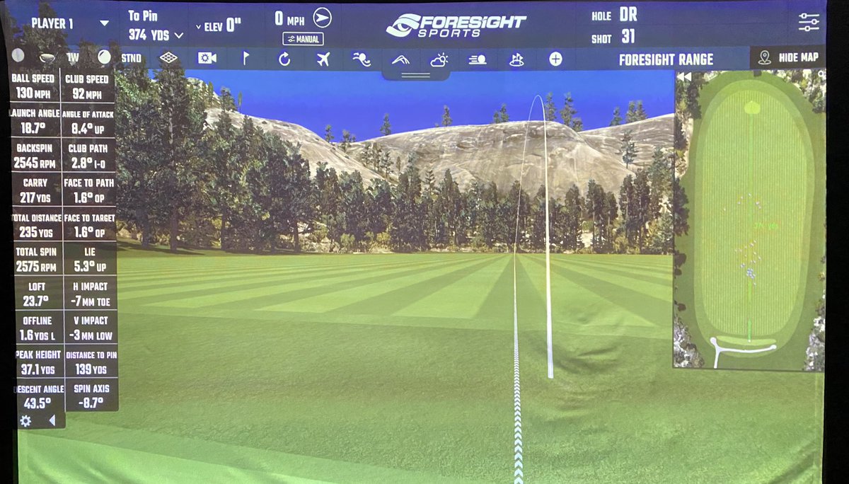 Mike_Pelletier's tweet photo. Getting those off-season swings in!

@ForesightSports 

#golf #golfswing #golfsimulator 💣 https://t.co/wHFOFYKmjO