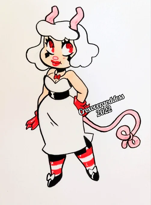 Reworking an old design into an OC for my monster seriesWhat do you think so far?  