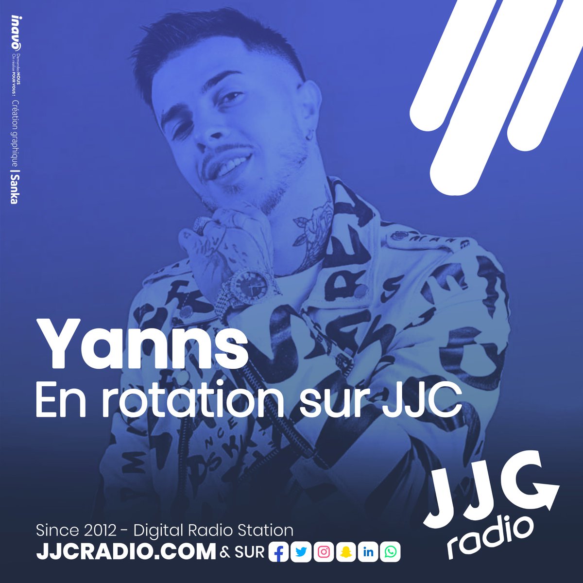 Et ça fait Clic, Clic Clic Pan Pan Pan !
ou  Beep Bip Bip 🐝

YANNS est en rotation sur JJC RADIO

Pour l'écouter:
jjcradio.com