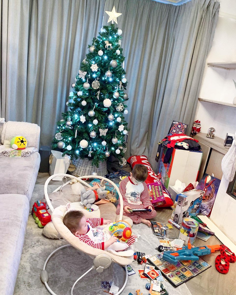 adele1985's tweet image. Xmas has been magical this year! 1st one in our new home and 1st Xmas for my Lucas 🥰 #blessed #xmas