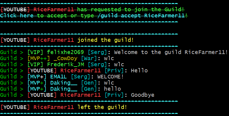 HypeMCGuild's tweet photo. RiceFarm11 was in HypeMC for 10s https://t.co/PC0eppLsJZ