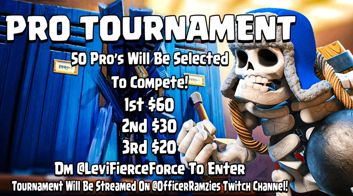 Tournament will be held on Saturday January 7th , 8pm eastern

Tag some pro players below ❤️
If you are a pro please dm me to enter 🥶

Retweet and spread the word ❤️