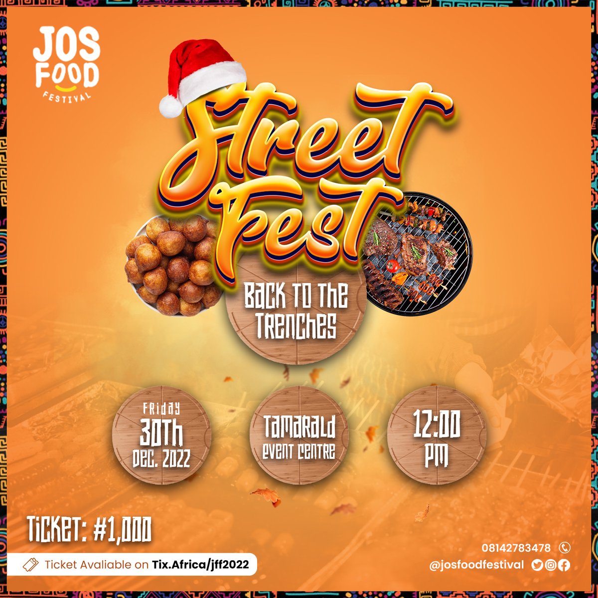 Josfoodfestival's tweet photo. Are you here yet?
RT!!
#JosFoodFestival2022 #StreetFest #BackToTheTrenches https://t.co/IukmB0ZmuZ