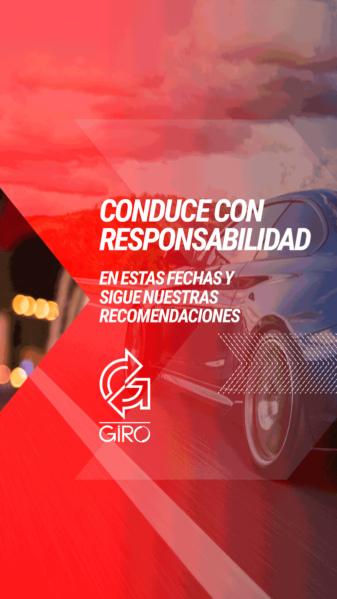GiroCorp's tweet photo. Épocas de celebración pero también de precaución. 😉

Al conducir en estos días es indispensable seguir todas las normas, en pro de resguardar tu integridad y la de tus seres queridos. 🤍

Sigue las recomendaciones y disfruta con los tuyos. ✨ https://t.co/39mo08o4FH