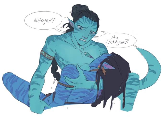 #Aonung #Neteyam ;-; 
