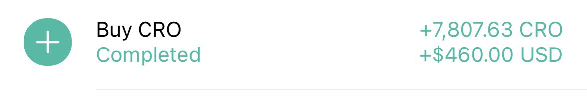 Jay_Streams's tweet image. I added more to my bag #CROFAM #HODL #DiamondHands