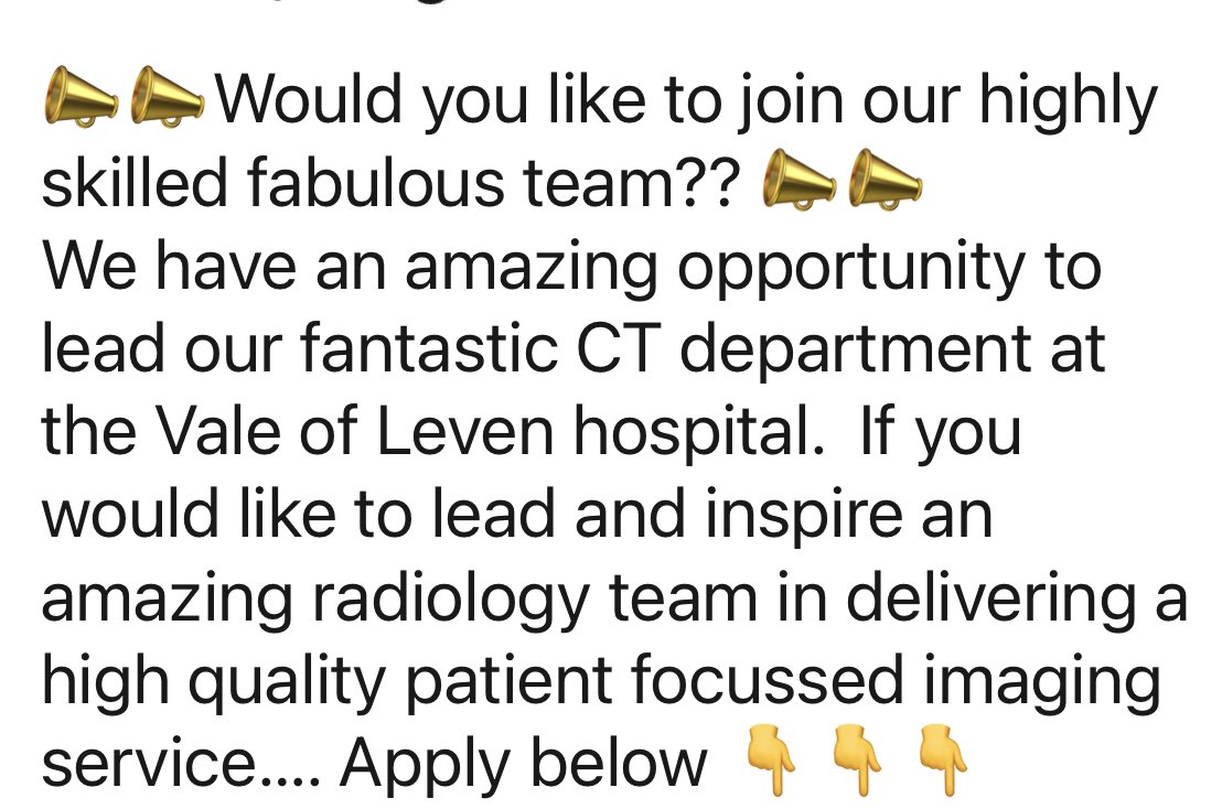 📣📣CT Modality Lead opportunity📣📣