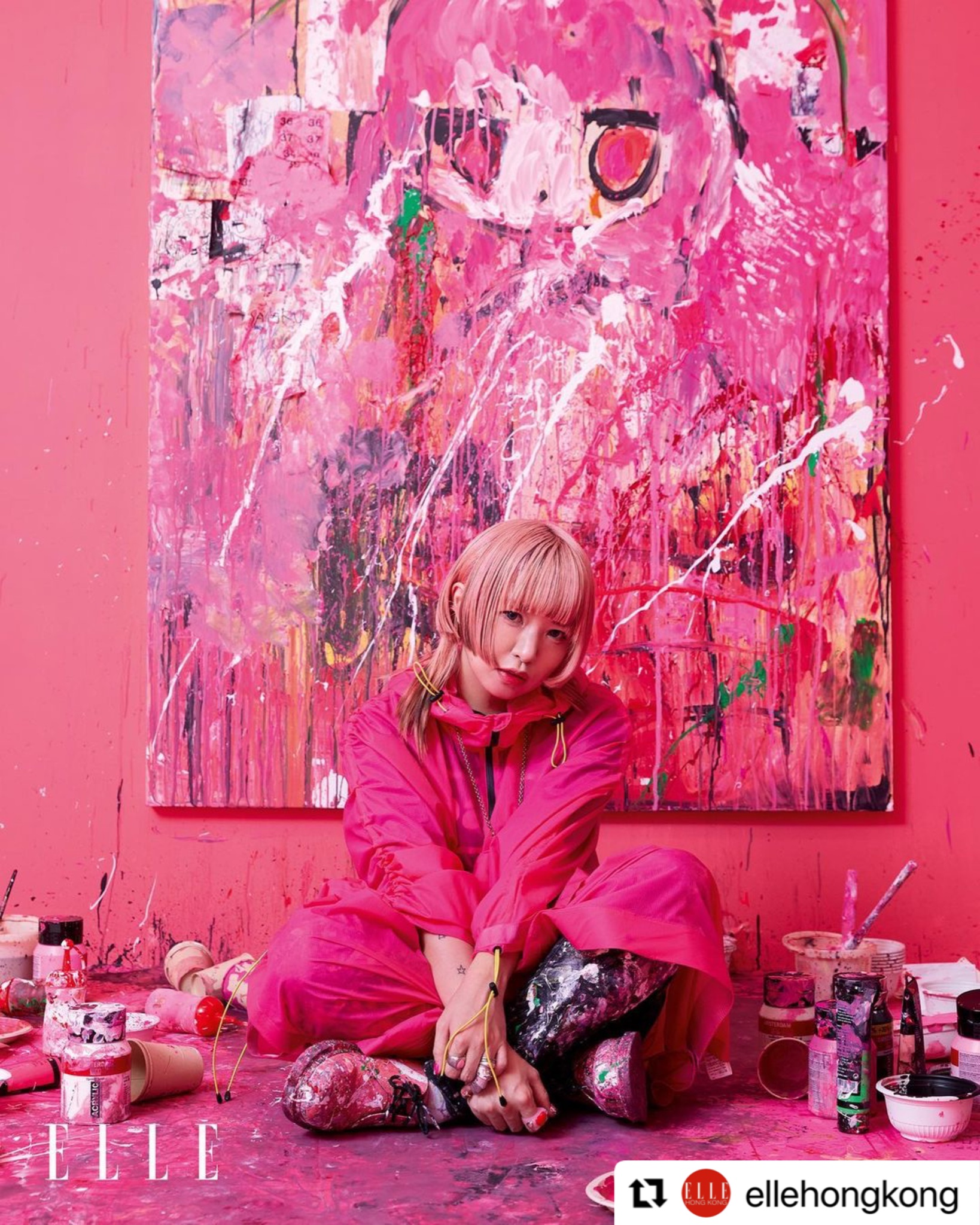 さいあくななちゃん saiakunanachan アート 絵画 原画 アクリル