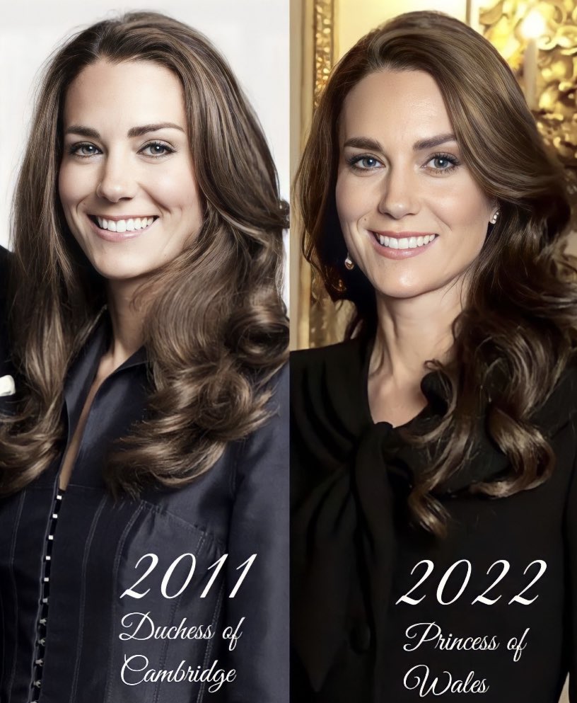 Catherine’s evolution😍