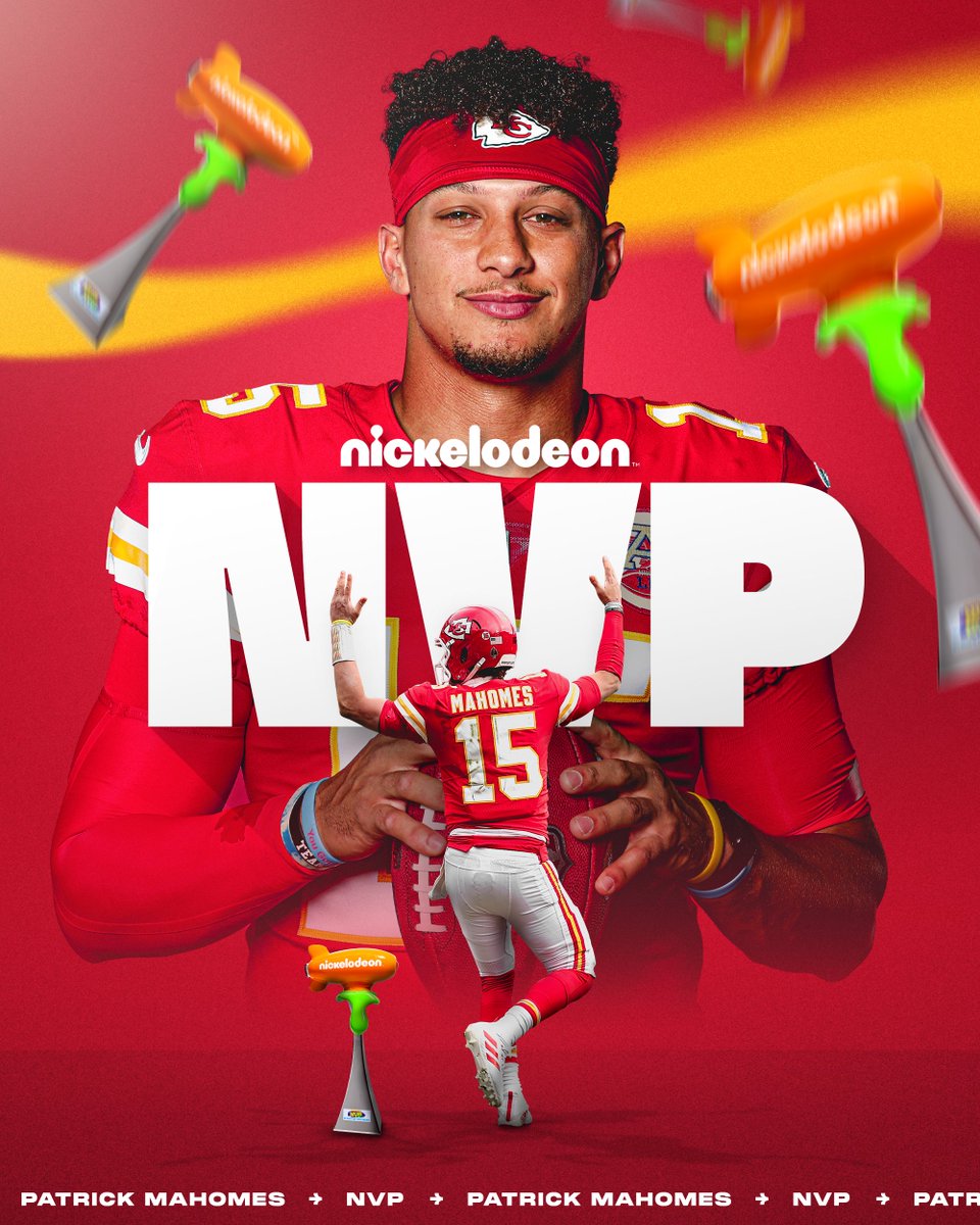 Kansas City Chiefs (@chiefs) on Twitter photo For the first time this season, Mr. Mahomes has been named this week's NVP ๐
<a href="/PatrickMahomes/">Patrick Mahomes II</a> | <a href="/Nickelodeon/">Nickelodeon</a> For the first time this season, Mr. Mahomes has been named this week's NVP ๐
<a href="/PatrickMahomes/">Patrick Mahomes II</a> | <a href="/Nickelodeon/">Nickelodeon</a>