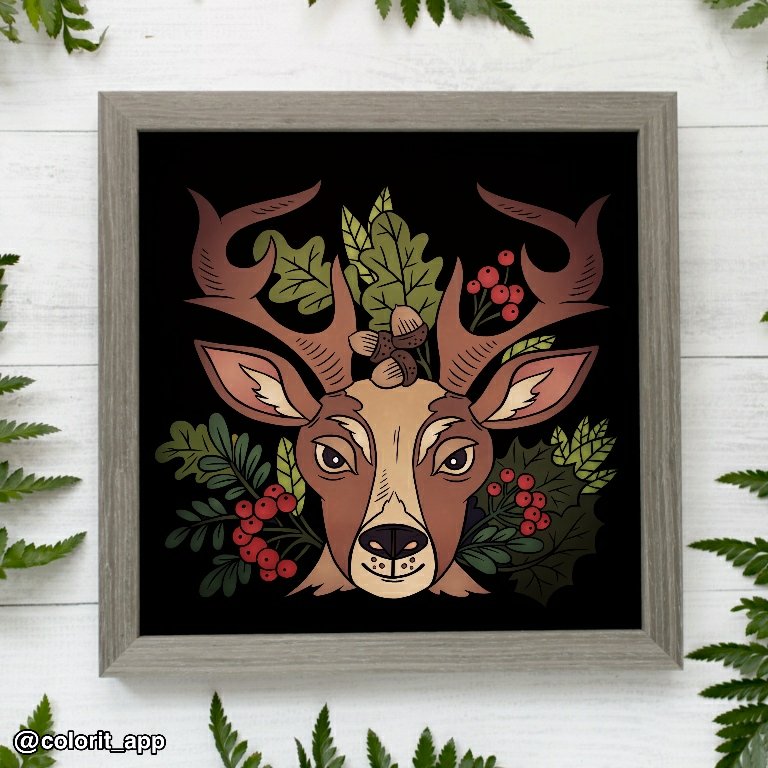 HappyHippy066's tweet photo. Adult Coloring is in🖍️🤎
Reindeer🦌
#colorit https://t.co/bWMtZfWJLV