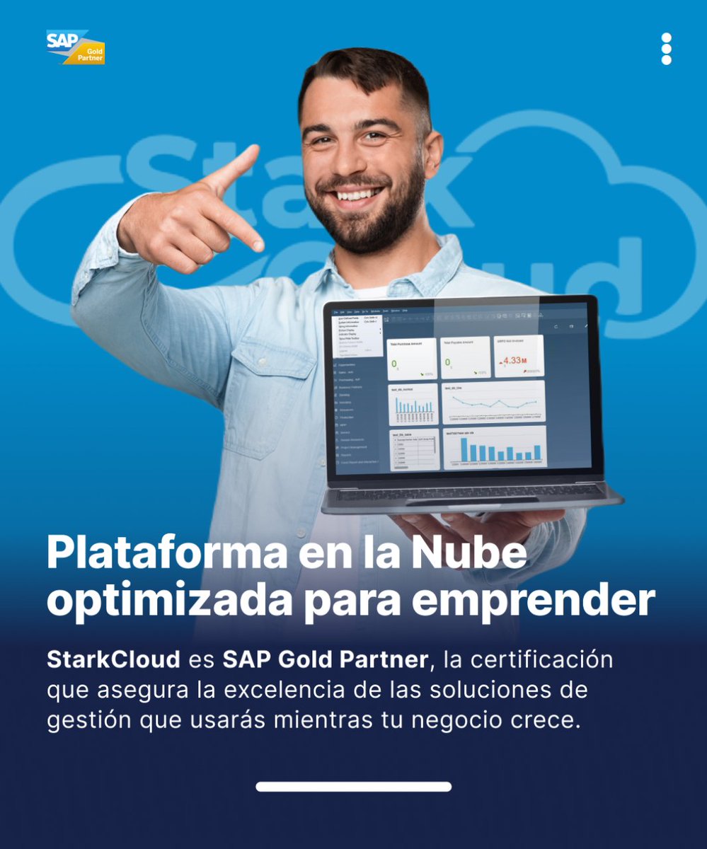 InxapSAP_GP's tweet photo. #StarkCloud☁️
Tu #empresa crece y necesitas pasar al siguiente nivel de gestión de tus #procesos. Entonces necesitas la solución 100% web que centraliza todos tus procesos en un solo lugar.

Escríbenos a ealvarez@inxap.com para descubrir #SAPBusinessOne con una demo sin costo. https://t.co/FZsT6C6xEY