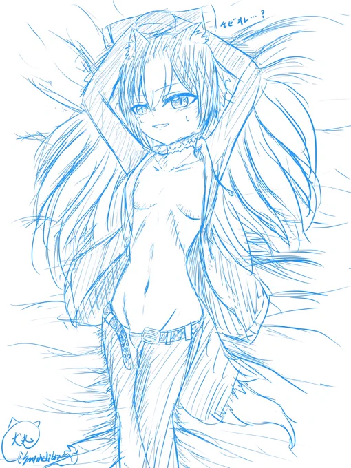 今年まじでいろんなミケ描いたな…(˙꒳​˙)という今年振り返り(˙꒳​˙)ザッと描きだから慣れない構図の練習に最適 