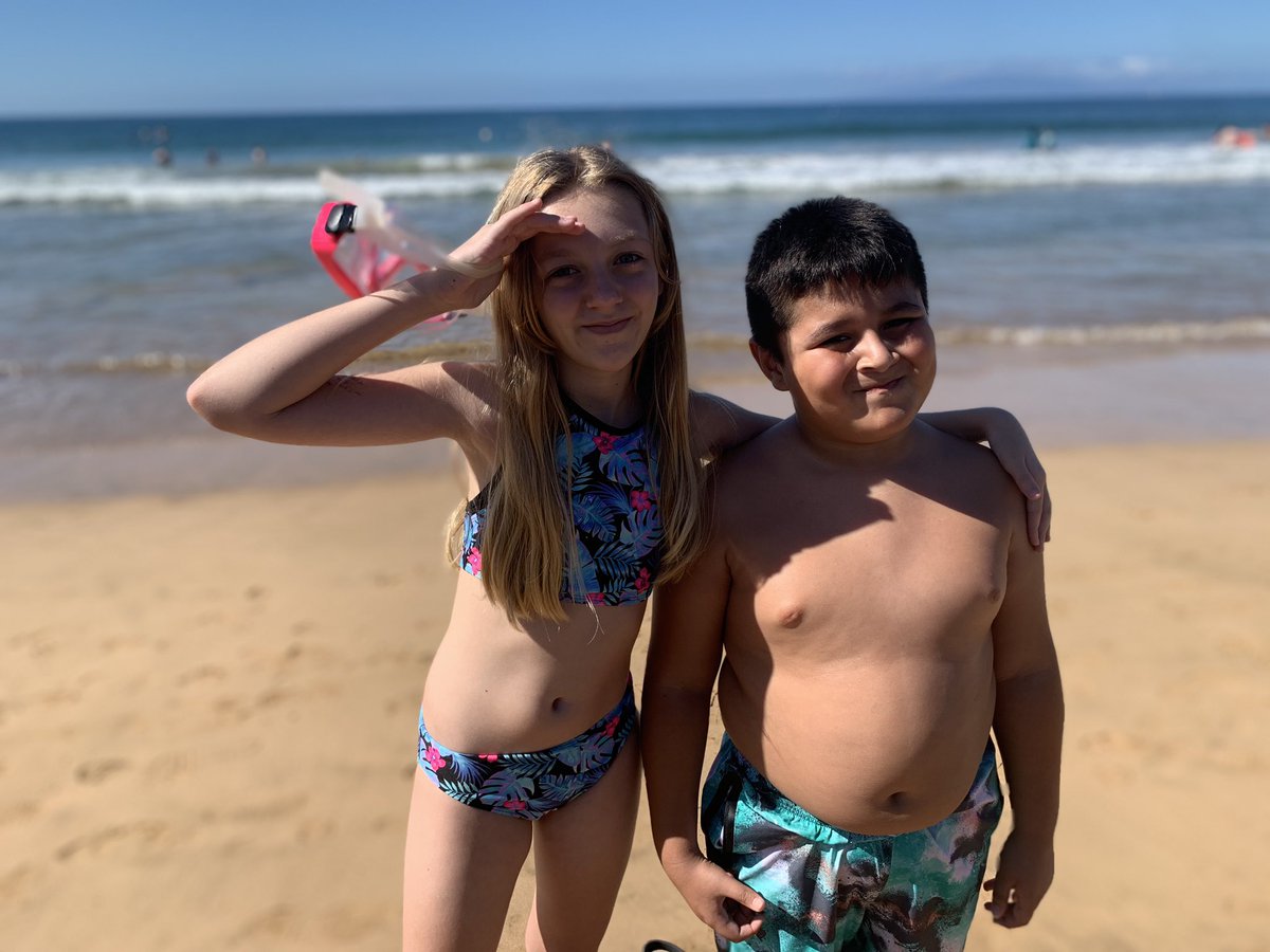 MarkGudmunson1's tweet photo. Life’s simple things! #Grandkids at #TheBeach on #Maui #Hawaii #Blessed https://t.co/uQlM7s0AoZ