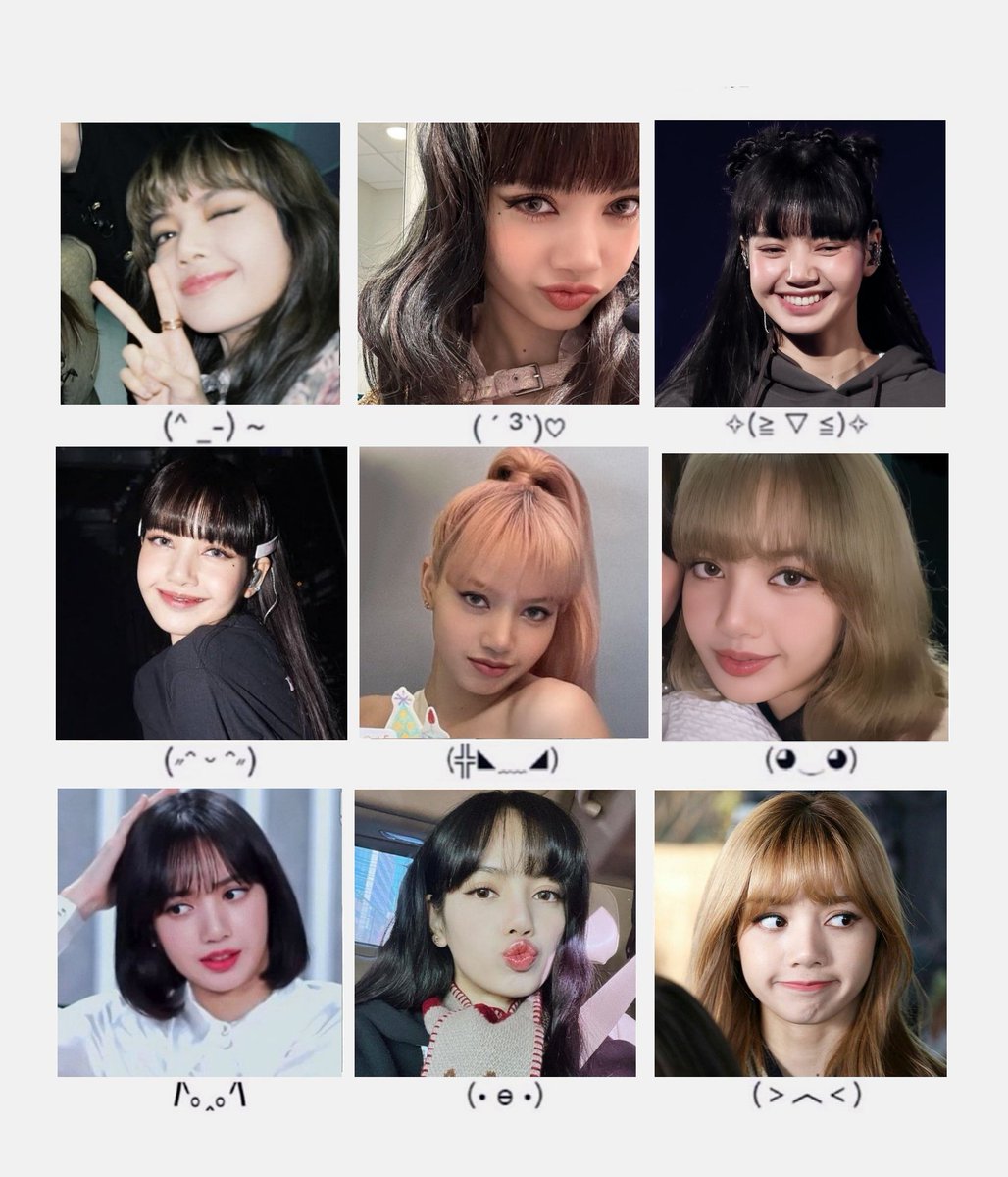 #LISA emoji board