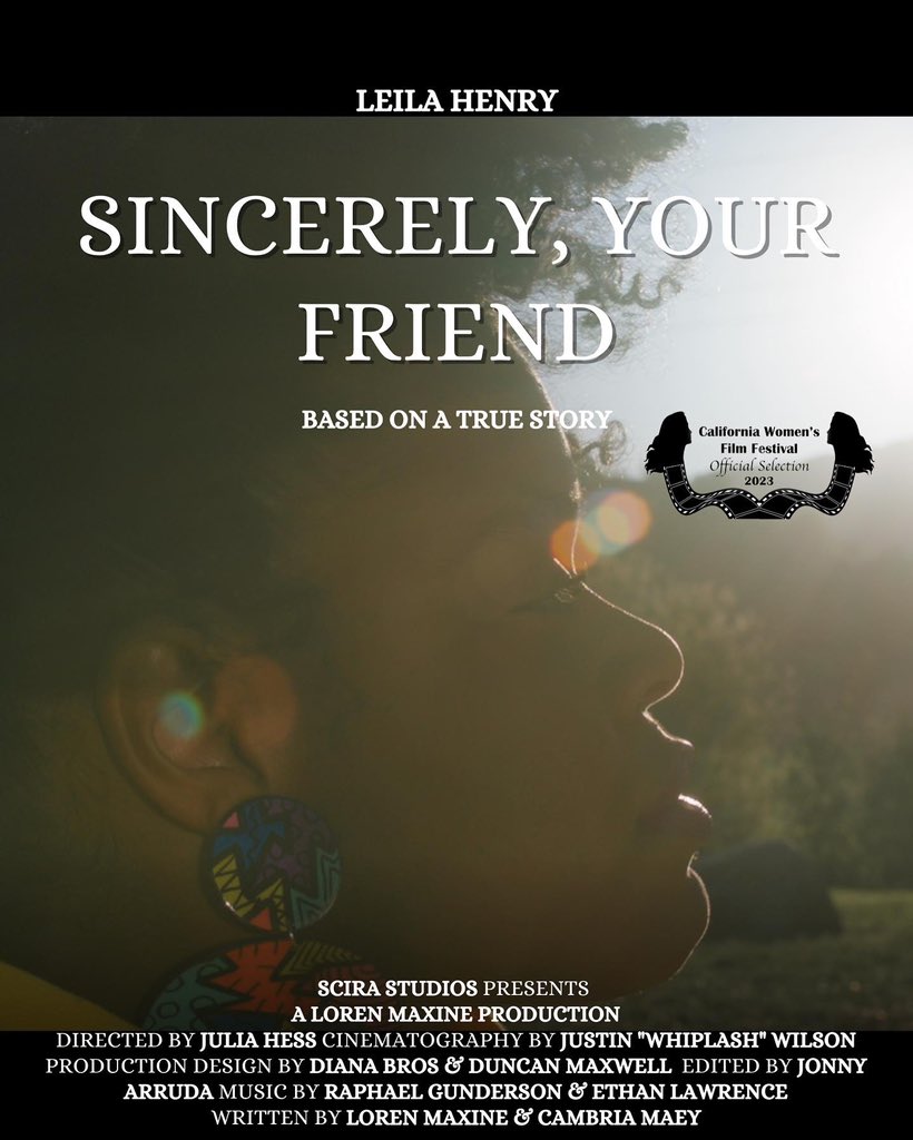 SciraStudios's tweet photo. 2022 was a good year for movies 🎥 thank you for watching.

A very special congratulations to the team of “Sincerely, Your Friend” which has been selected for the #CaliforniaWomensFilmFestival ⭐️

Click the 🔗 in our bio to view the screening schedule &amp; purchase tickets today. https://t.co/4uazld5OZs