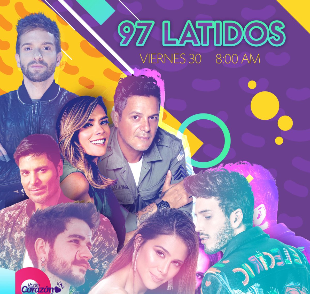 .❤️ Conoce  el recorrido de lo sucedido en la música En los 97 Latidos del año de Radio Corazón 😍Este próximo viernes 30 de diciembre a partir de las 8:00 AM te esperamos no te lo vayas a perder