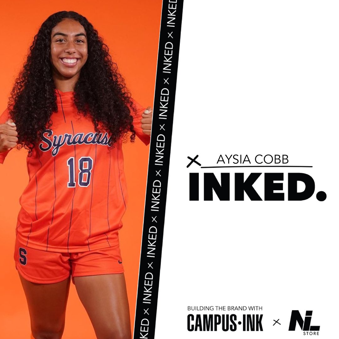 CuseNILStore's tweet photo. JUST IN: Aysia Cobb has joined the @nil_store family and will be selling officially licensed Syracuse gear! 

Merch coming soon! https://t.co/x1AwnQTFA2