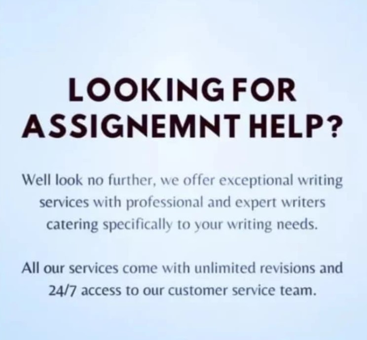 assignservicesz's tweet image. Do you need the best quality academic consultation? I am a UK based professional researcher and tutor.
whatsapp: +447360509411
#Pakistani