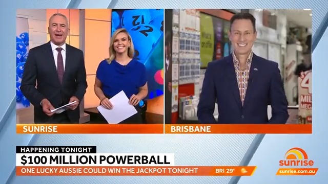 There's $100 million up for grabs in tonight's Powerball draw - so what would you do it you won? Matt Hart from The Lott lets us in on what some winners do with their new-found fortunes. https://t.co/5GYhByJYUS