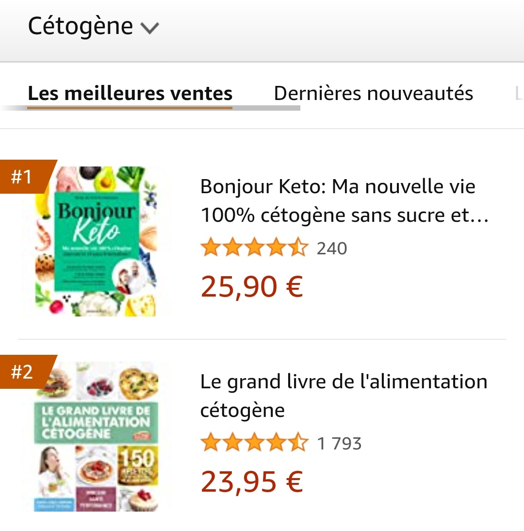 ulrichgenisson's tweet photo. N°1 et N°2 merci pour la confiance que vous placez en nous pour vous aider à réussir votre régime Cétogène 🙏 #keto #ketogenic #regime #cetogene #eatfat2befit @EatFat2BeFit @BonjourKeto https://t.co/voSHqheNZP