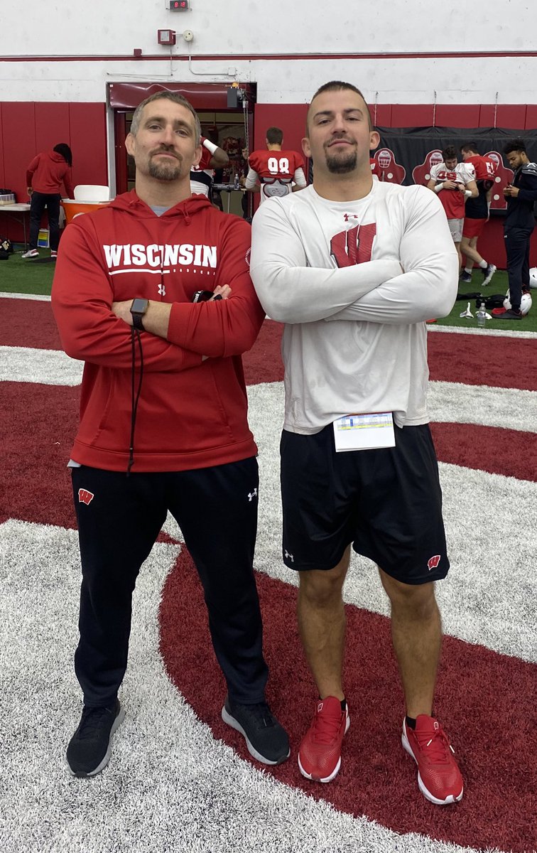 WilderCollin's tweet photo. It was a true blessing to be a part of this staff and be a part of this season with all of these great people. Short lived, but lived to the fullest. Wisconsin will forever have my heart! https://t.co/GVmefOmPbA