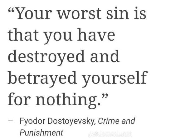 this is your worst sin