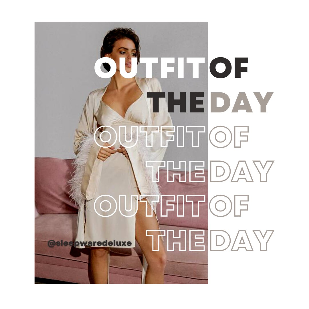 sleepwaredeluxe's tweet photo. You'll be fancy in no time. Our Women Beige Night Gown and Feathered Robe Set is perfect for every festive occasion!

Check out https://t.co/Xn2RPsXMRQ

#nightdress #nightgown #nightwear #nightwearforwomen #sleep #sleepwell #nightset #comfyoutfit #nightsuit #sustainablefashion https://t.co/EnTlMfLslh