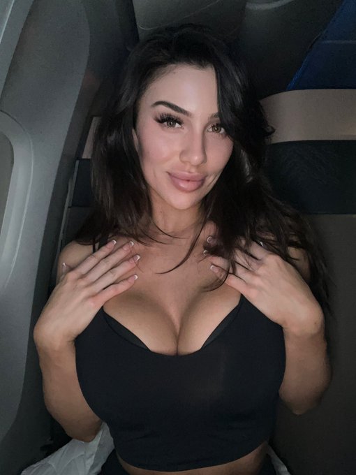 Wanna join the Mile High Club with me?✈️🤪 careful! We almost got caught!!!!😱🤫😈 https://t.co/bABYVlZIZL<a href="/tag/nye"class="tags"><span>#nye</span></a>