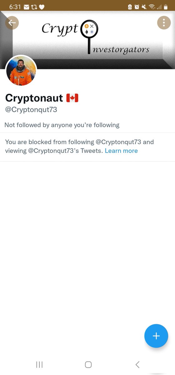 I've finally made it on Crypto Twitter!!! Like really? How did it take this long to get an impersonator???

Please report this *FAKE* account!!!

Thanks!