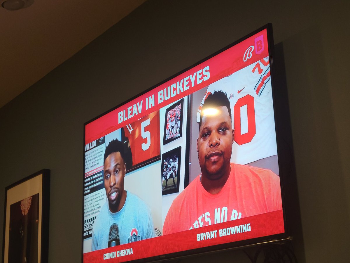 XiaChekwa's tweet image. Tune in to @BallySportsCBUS NOW to see @Br_Browning &amp;amp; @ChimChek @BleavNetwork Buckeye Podcast!
#Buckeyes #PlayoffPreview