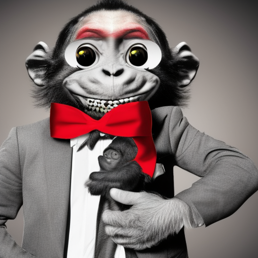 _aibarz's tweet photo. #AI #NFT #FunnyMonkey https://t.co/Fphl2IFQmc
